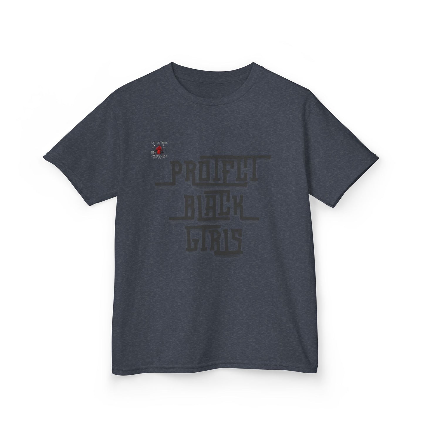 Protect Black Girls Kids Heavy Cotton Tee - Empowerment T-Shirt