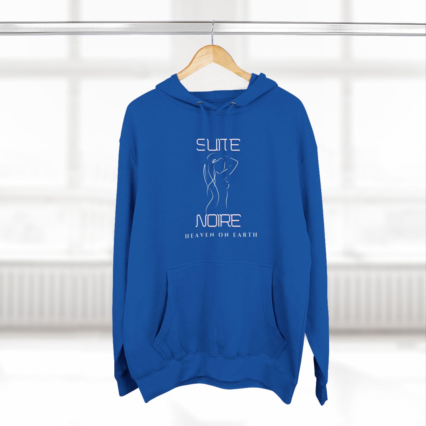 Fleece Hoodie - Suite Noire You are wonderfully made you are Heaven on Earth