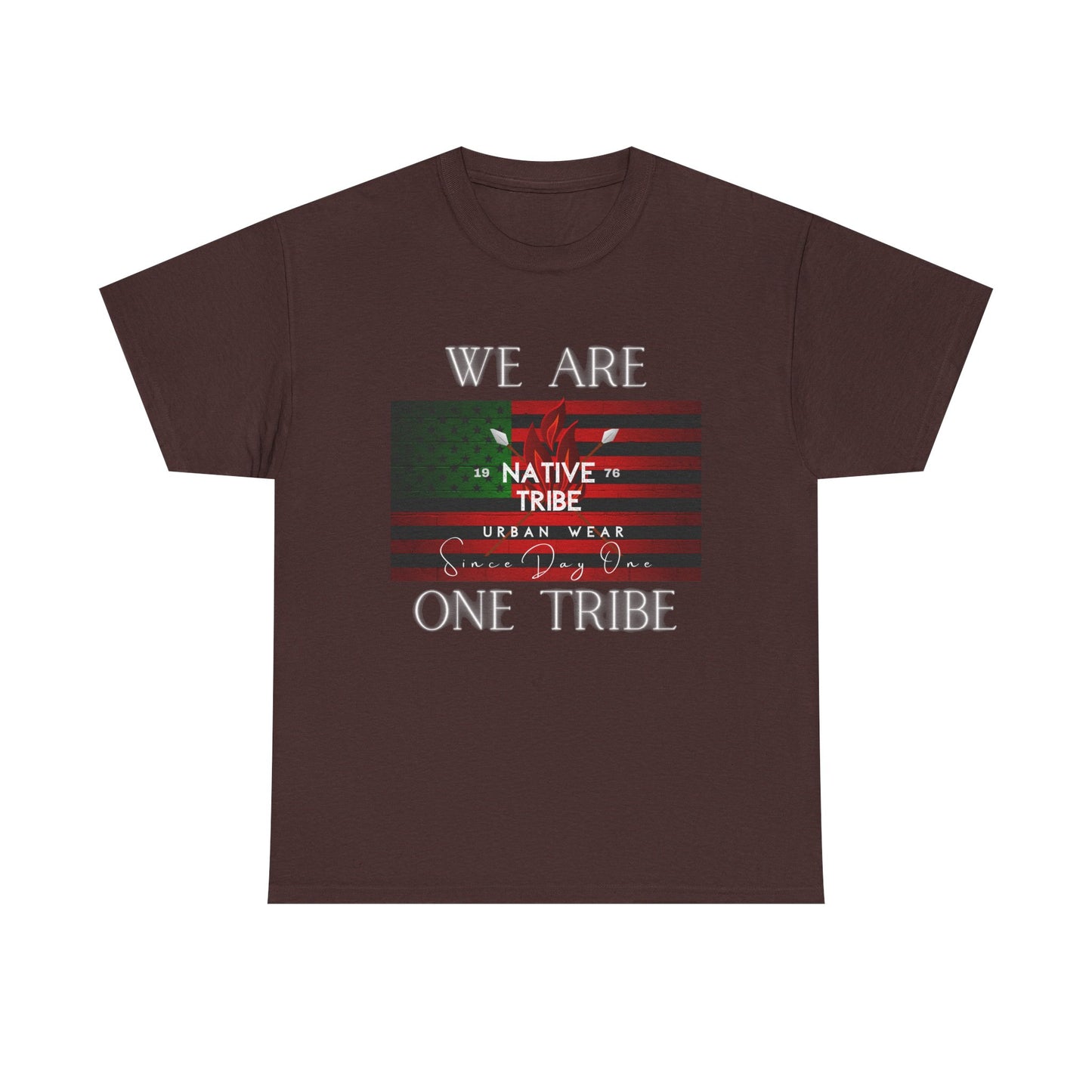 We Are One Tribe Unisex Heavy Cotton Tee - Urban Wear for Community Celebration