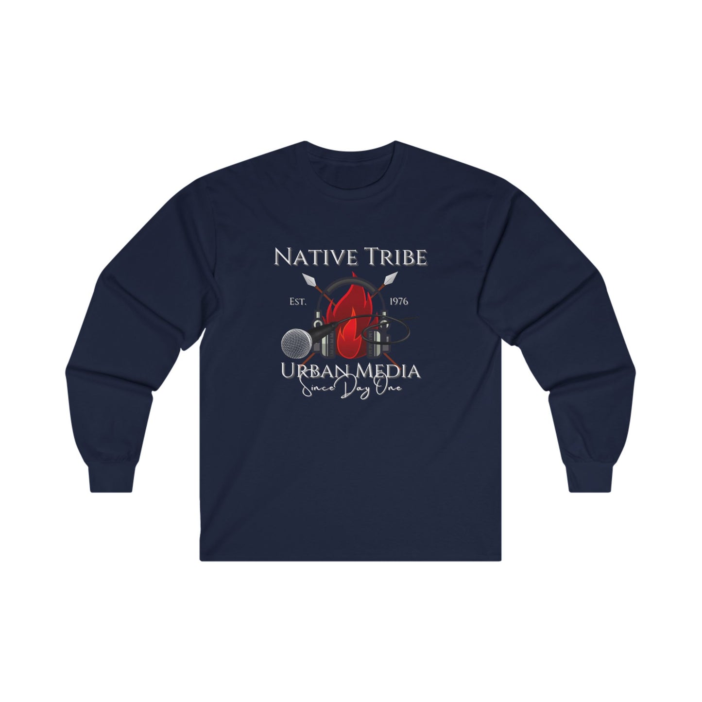 Long Sleeve Tee - Native Tribe Design - Keep Warm in Style