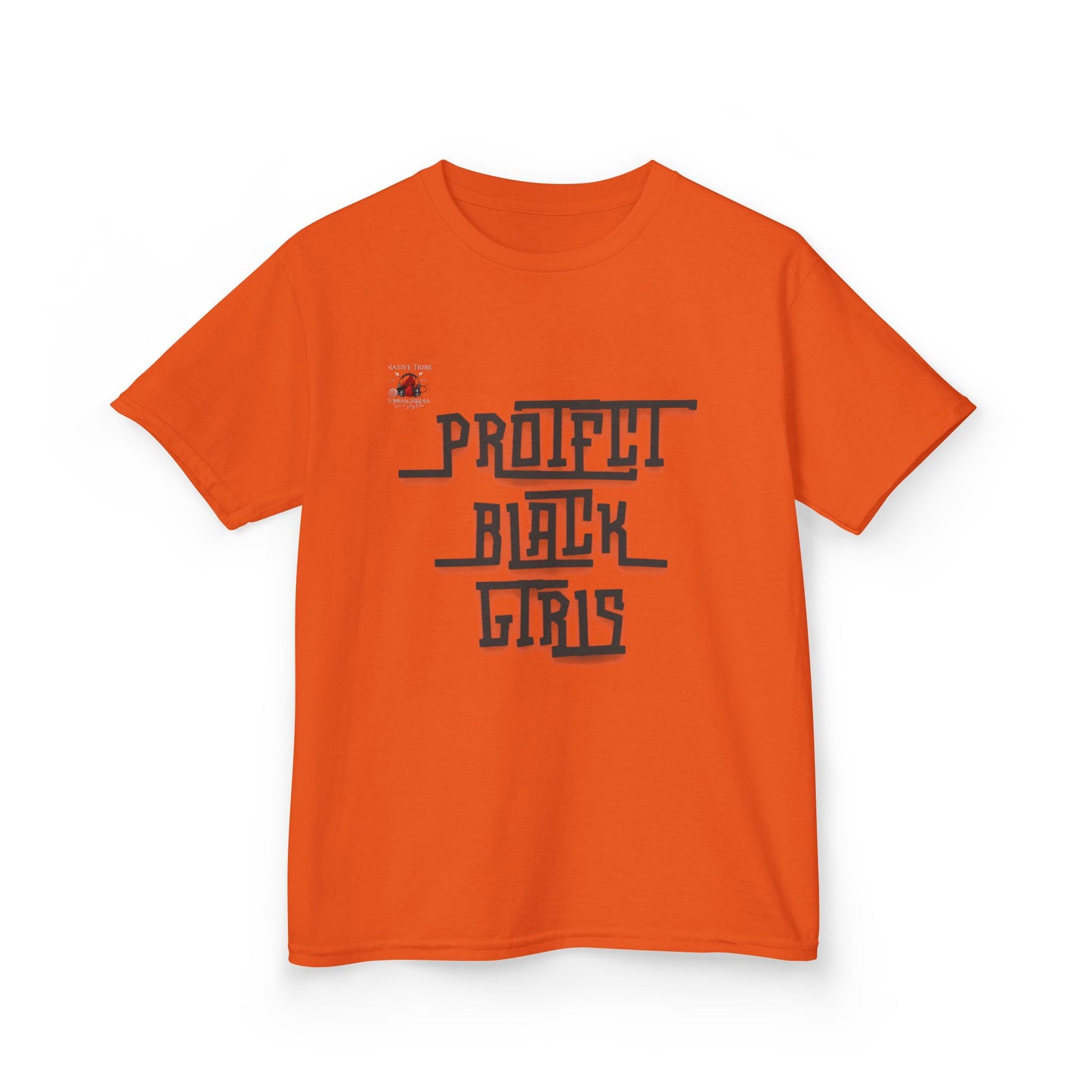 Protect Black Girls Kids Heavy Cotton Tee - Empowerment T-Shirt