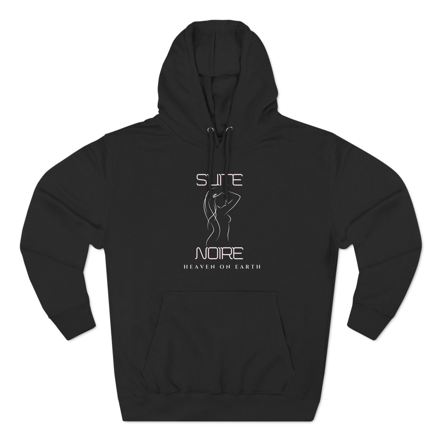 Fleece Hoodie - Suite Noire You are wonderfully made you are Heaven on Earth
