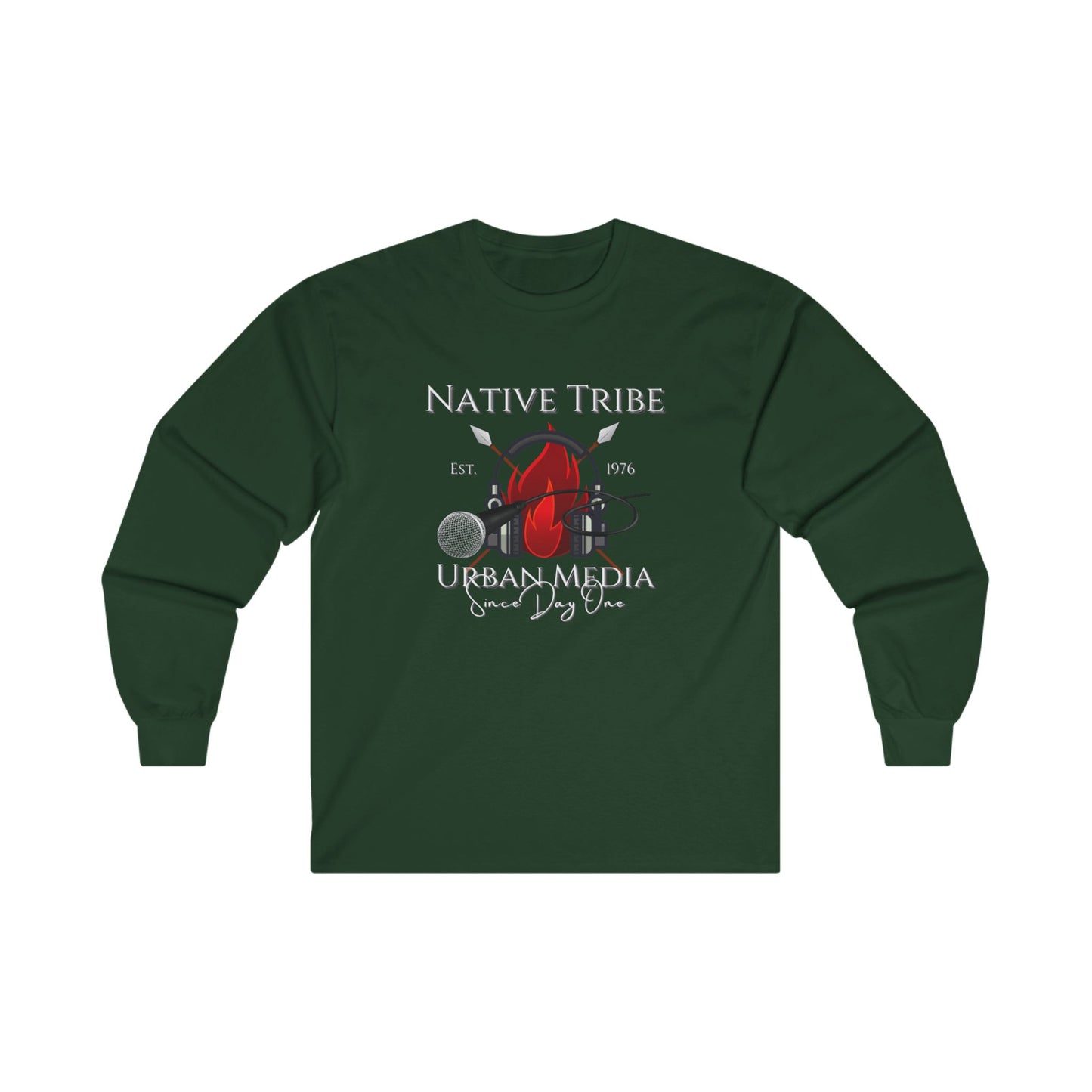 Long Sleeve Tee - Native Tribe Design - Keep Warm in Style