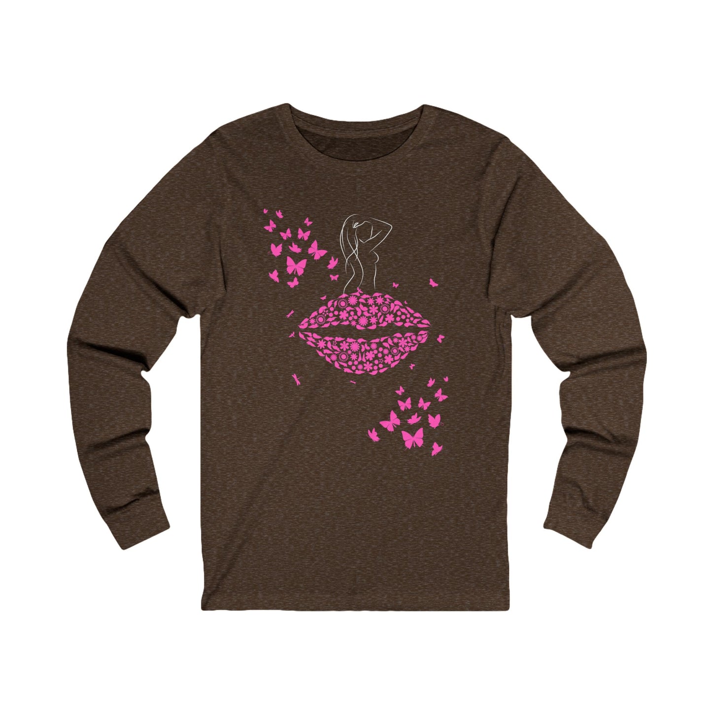 Long Sleeve Tee - Suite Noire You are wonderfully made you are Heaven on Earth