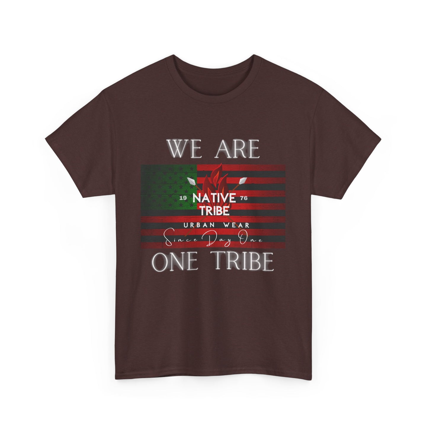 We Are One Tribe Unisex Heavy Cotton Tee - Urban Wear for Community Celebration