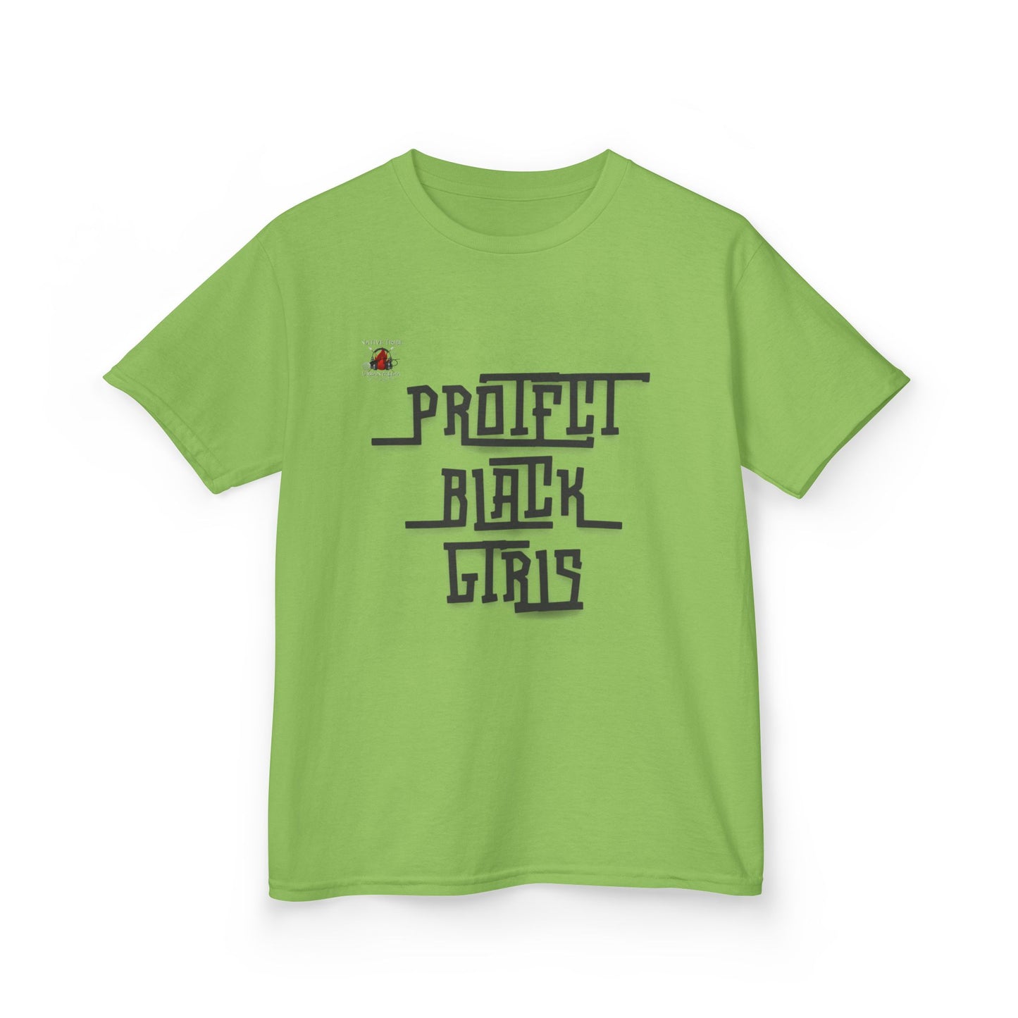 Protect Black Girls Kids Heavy Cotton Tee - Empowerment T-Shirt