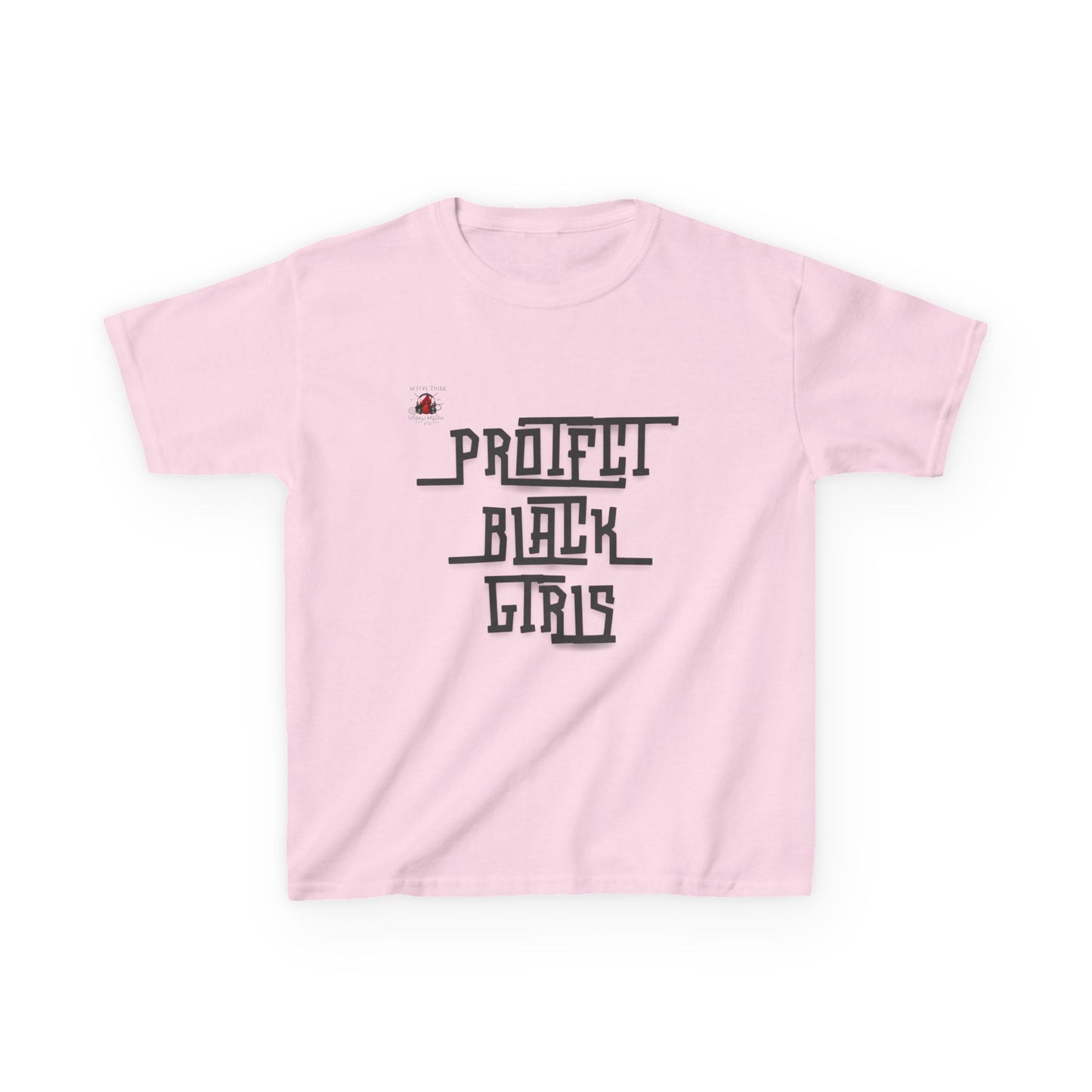 Protect Black Girls Kids Heavy Cotton Tee - Empowerment T-Shirt