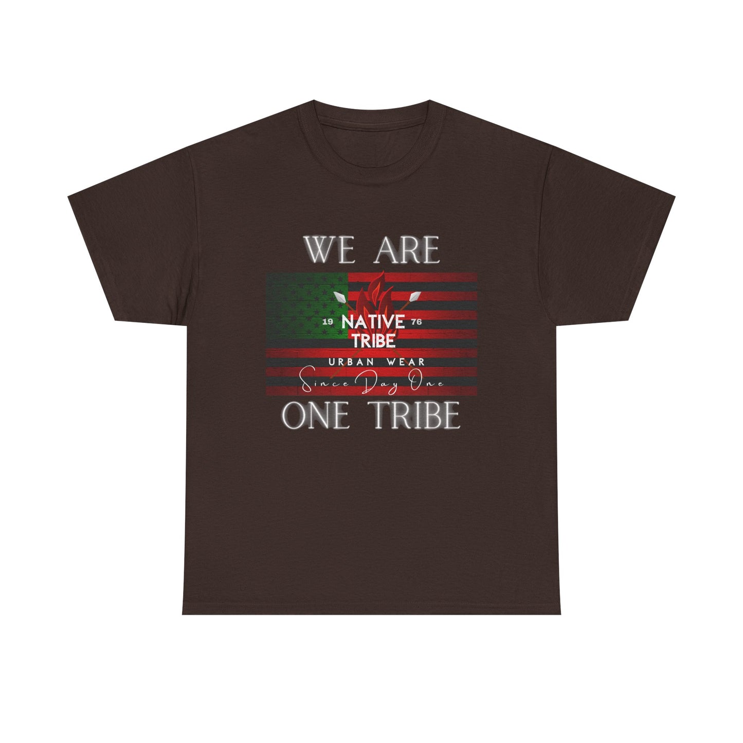 We Are One Tribe Unisex Heavy Cotton Tee - Urban Wear for Community Celebration