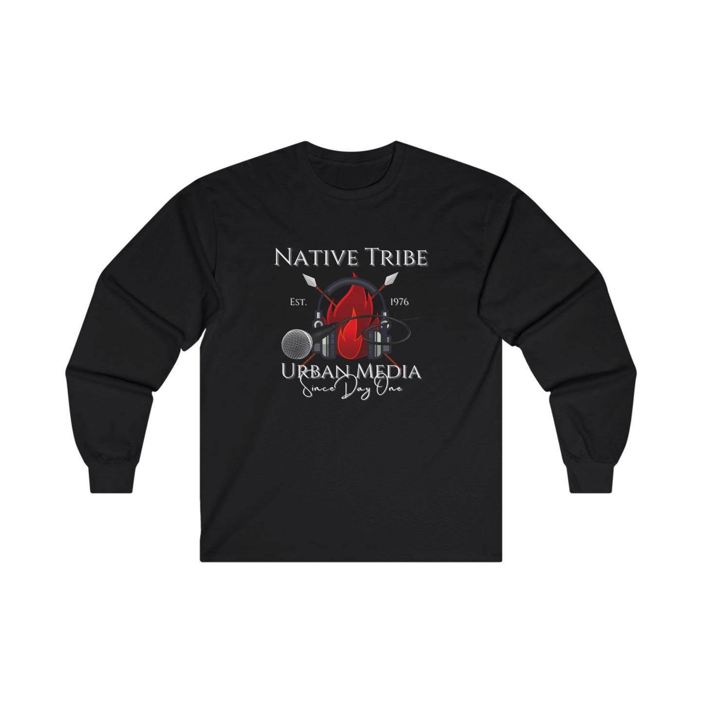 Long Sleeve Tee - Native Tribe Design - Keep Warm in Style
