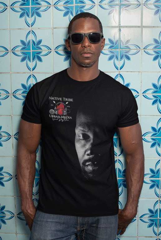 Native Tribe Unisex Heavy Cotton Tee - Urban Media Graphic Tee for Cultural Expression
