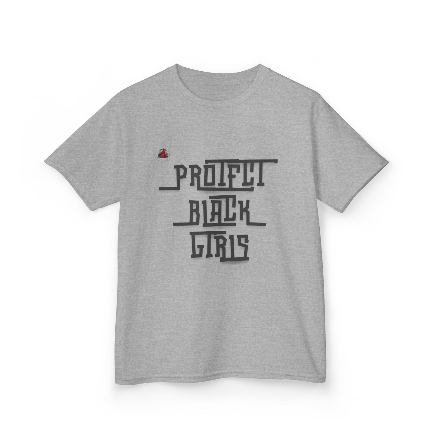 Protect Black Girls Kids Heavy Cotton Tee - Empowerment T-Shirt
