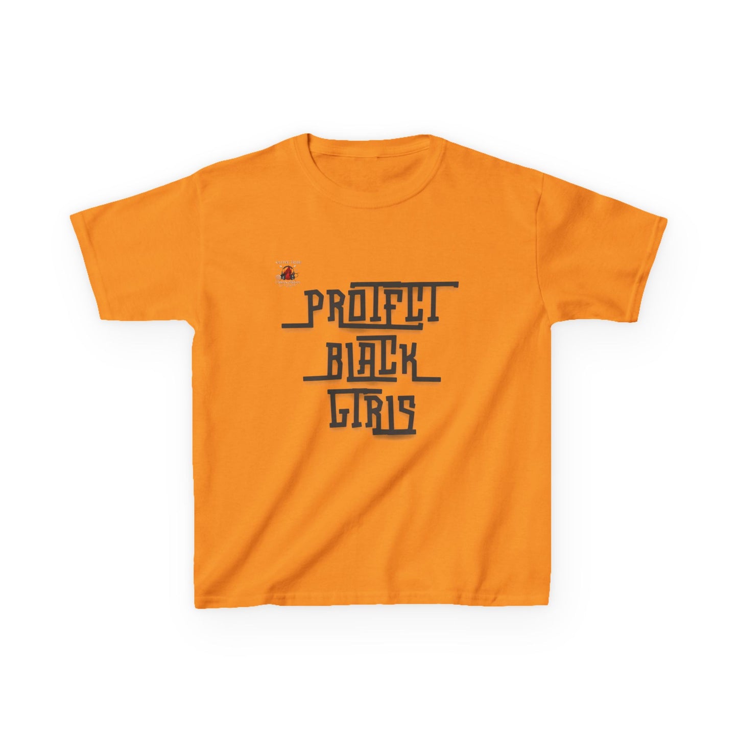 Protect Black Girls Kids Heavy Cotton Tee - Empowerment T-Shirt