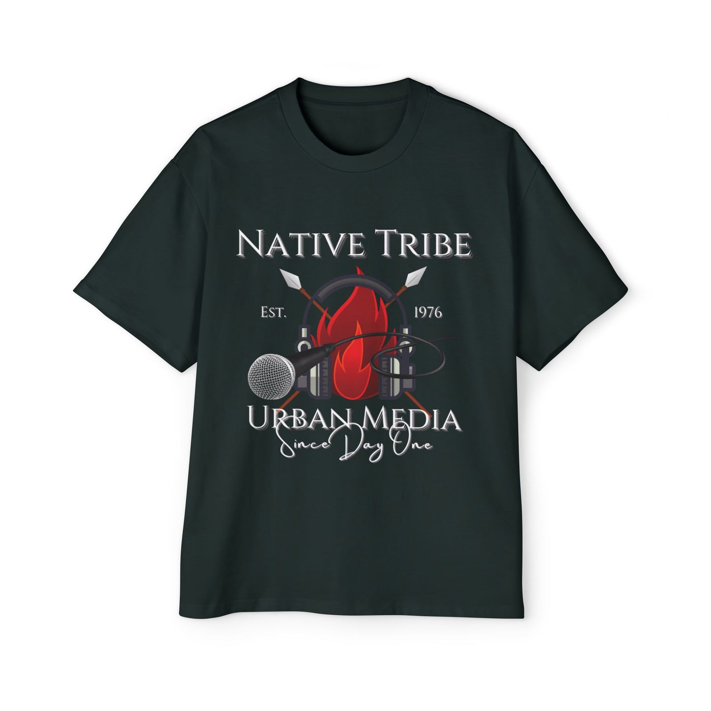 Native Tribe Men's Heavy Oversized Tee
