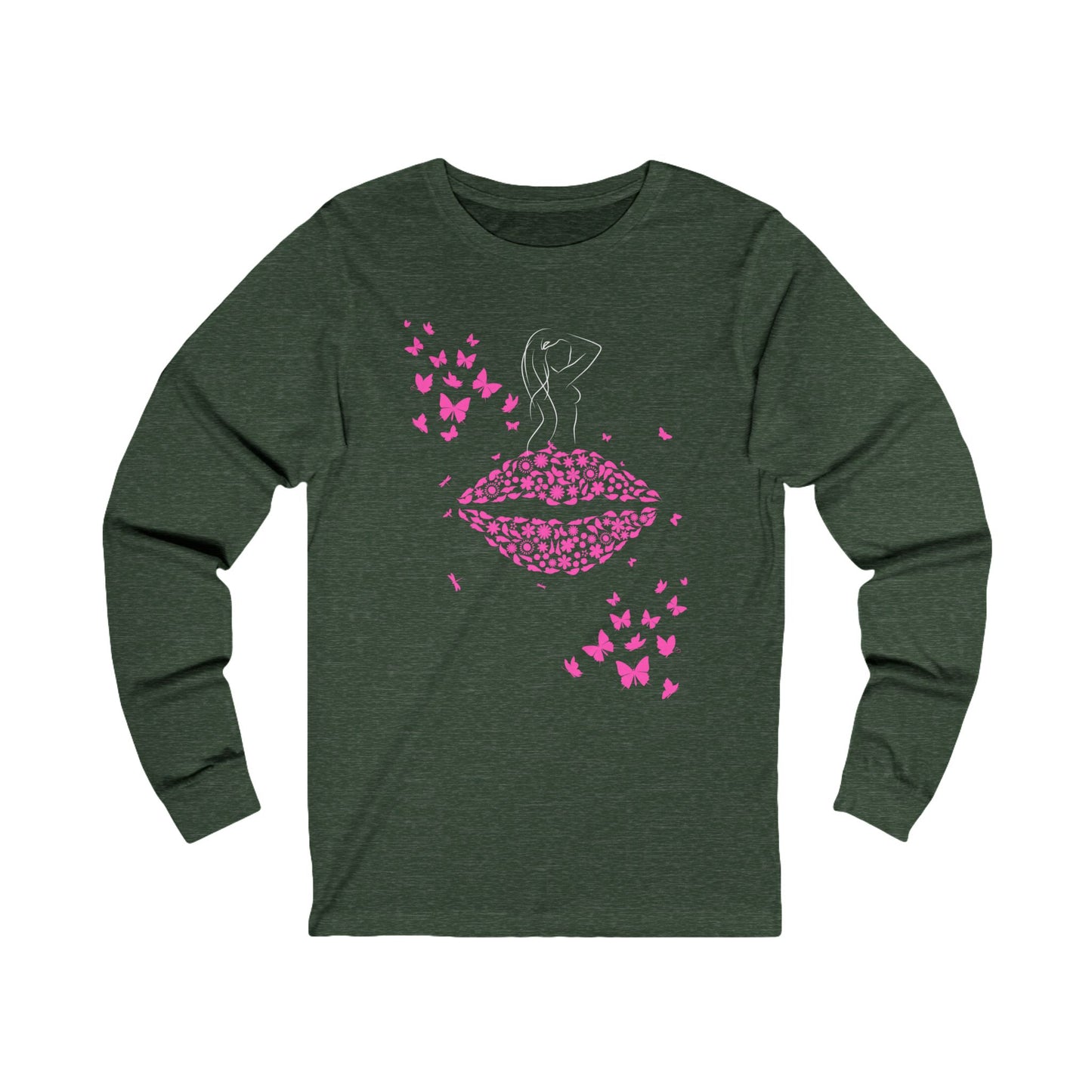 Long Sleeve Tee - Suite Noire You are wonderfully made you are Heaven on Earth