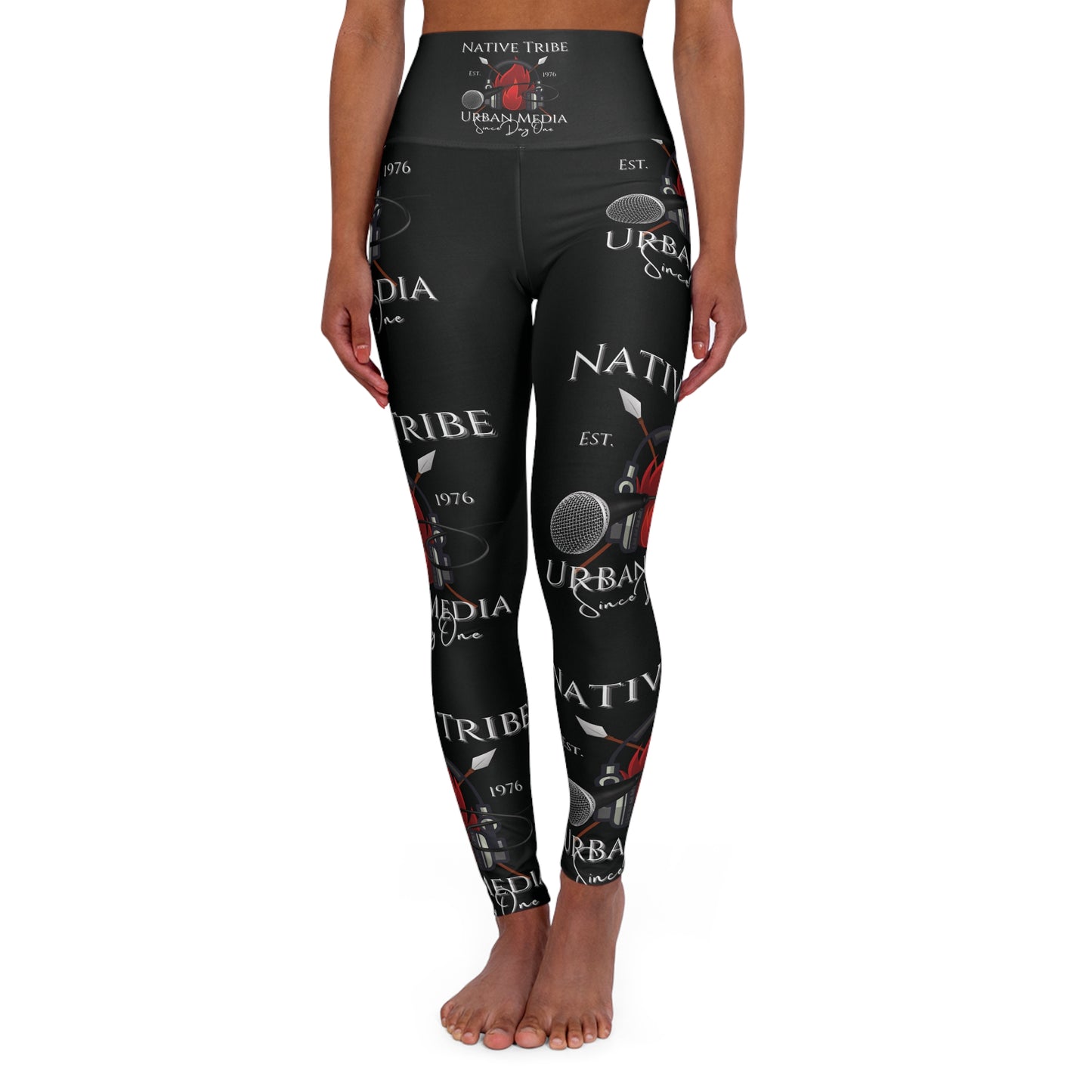 Urban Tribe High Waisted Yoga Leggings - Comfortable & Stylish Activewear for Fitness Enthusiasts