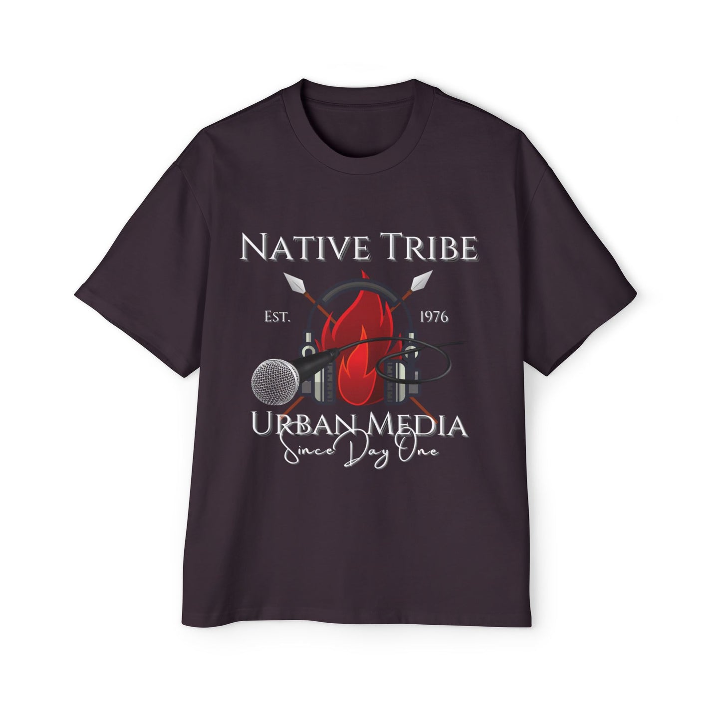 Native Tribe Men's Heavy Oversized Tee