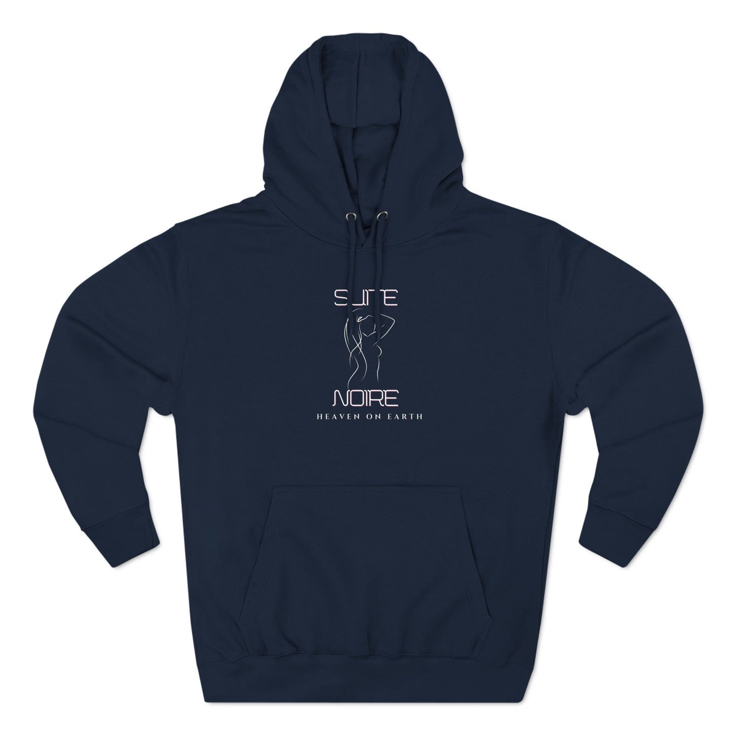 Fleece Hoodie - Suite Noire You are wonderfully made you are Heaven on Earth