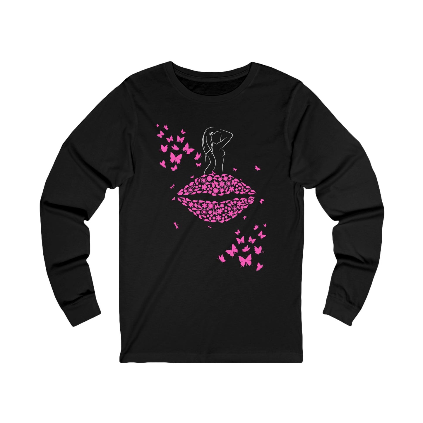 Long Sleeve Tee - Suite Noire You are wonderfully made you are Heaven on Earth