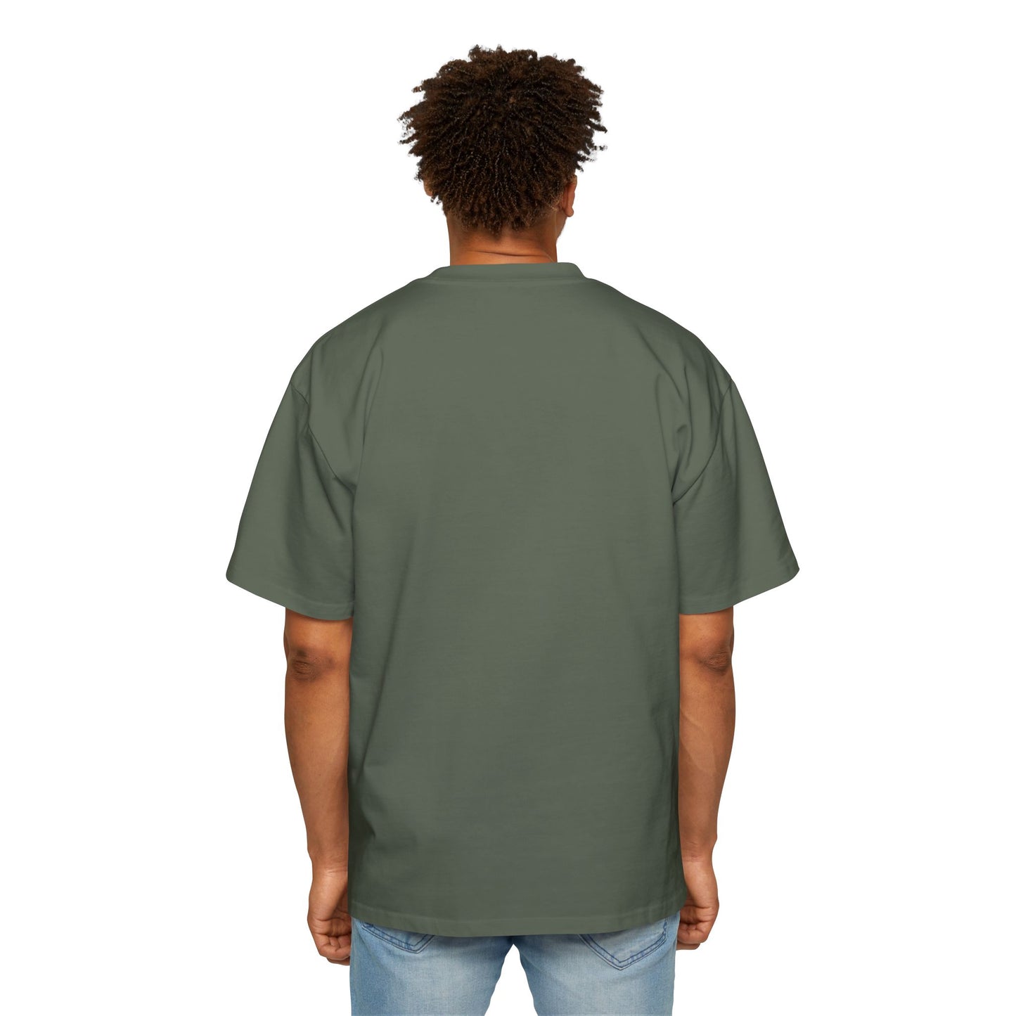 Native Tribe Men's Heavy Oversized Tee