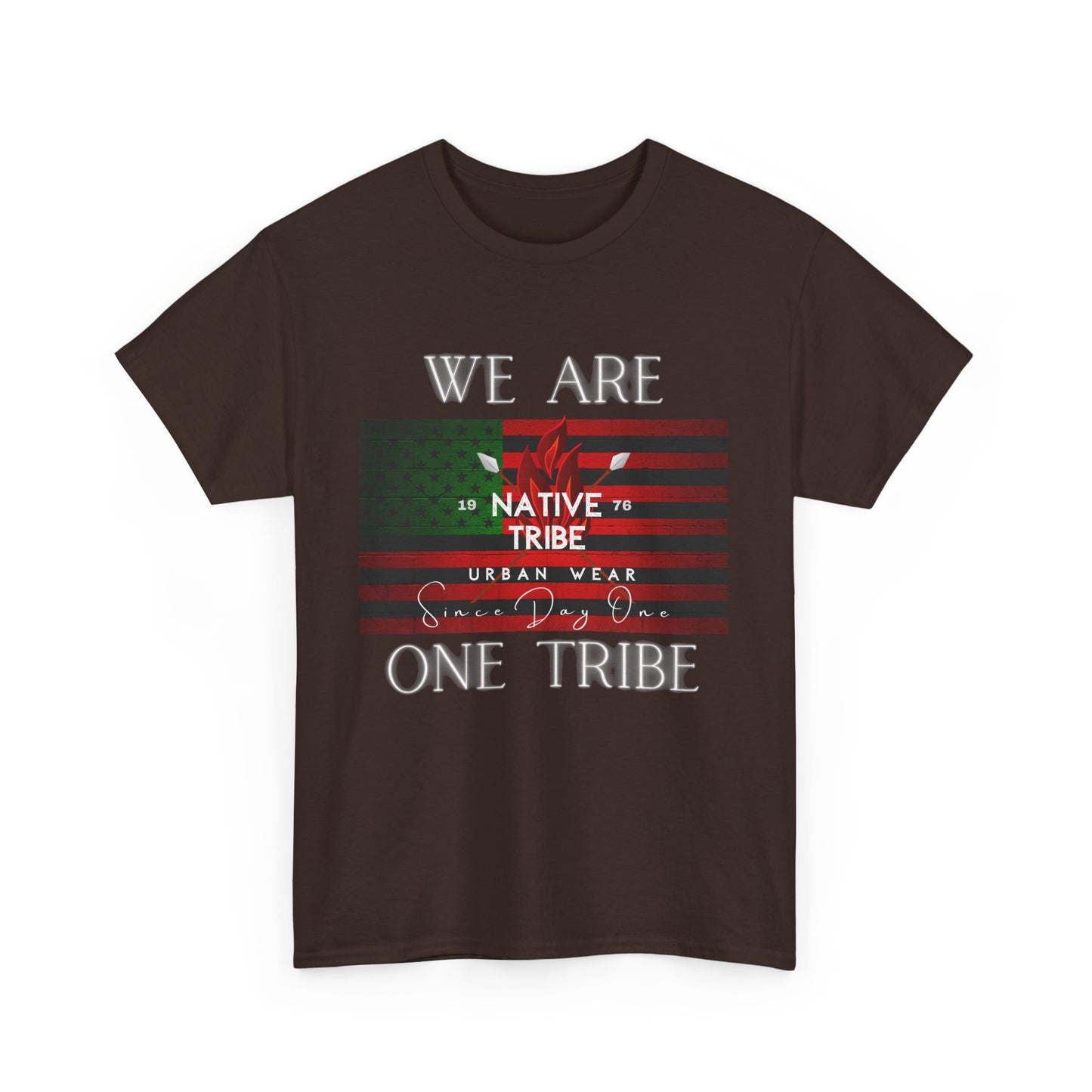 We Are One Tribe Unisex Heavy Cotton Tee - Urban Wear for Community Celebration