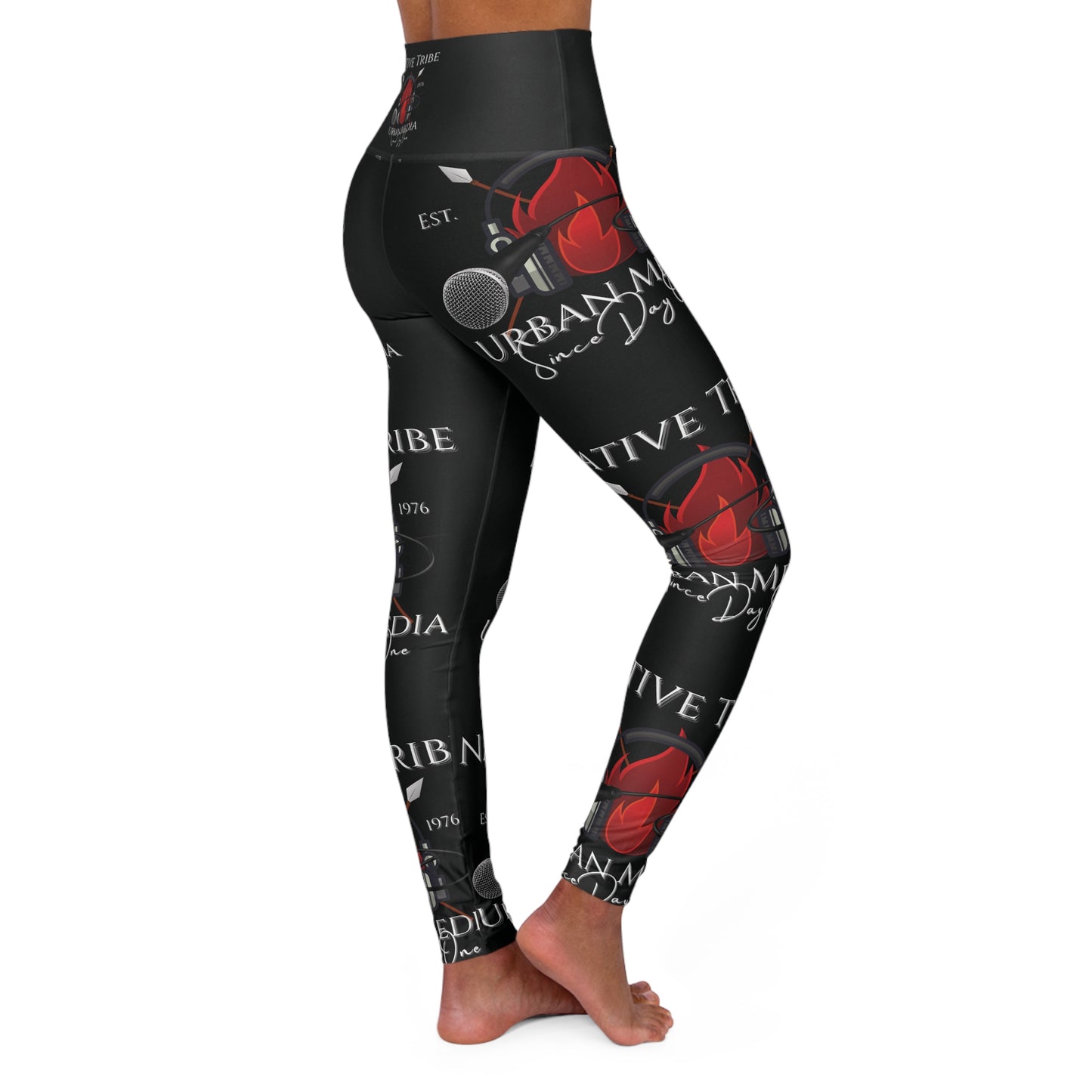 Urban Tribe High Waisted Yoga Leggings - Comfortable & Stylish Activewear for Fitness Enthusiasts