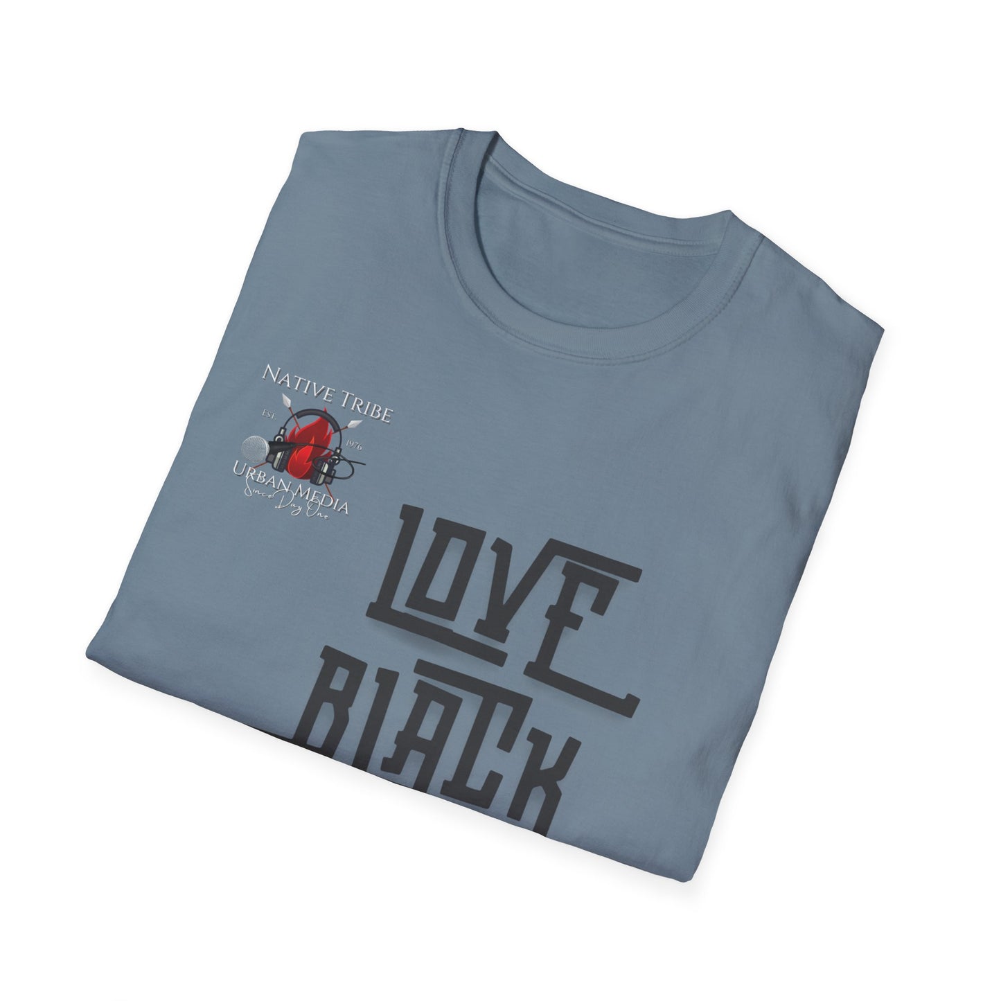 Love Black Women Unisex Softstyle T-Shirt - Empowerment Apparel for Every Occasion