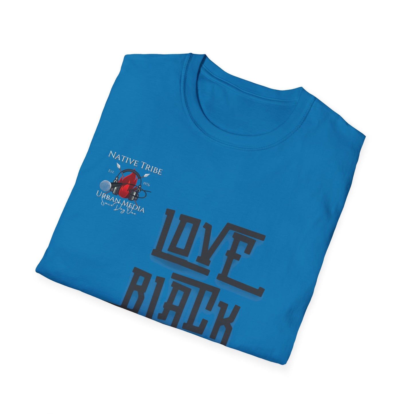 Love Black Women Unisex Softstyle T-Shirt - Empowerment Apparel for Every Occasion