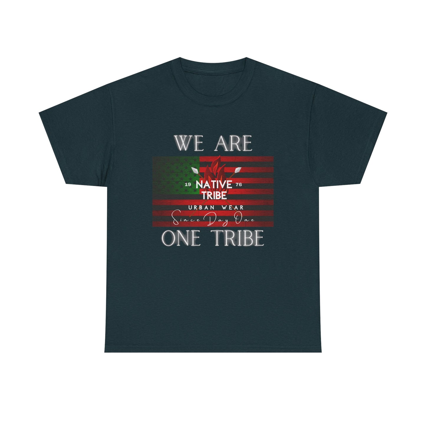 We Are One Tribe Unisex Heavy Cotton Tee - Urban Wear for Community Celebration