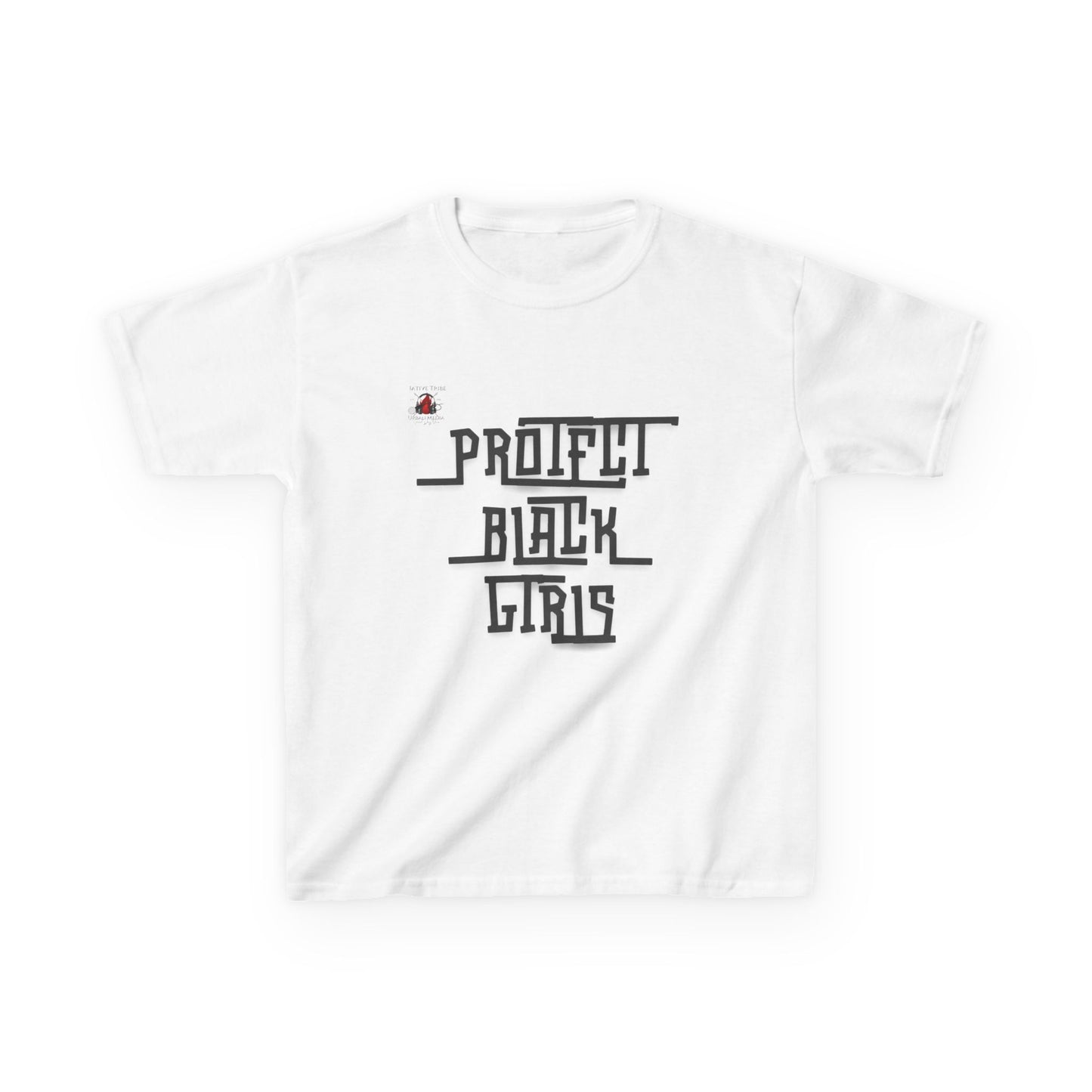 Protect Black Girls Kids Heavy Cotton Tee - Empowerment T-Shirt