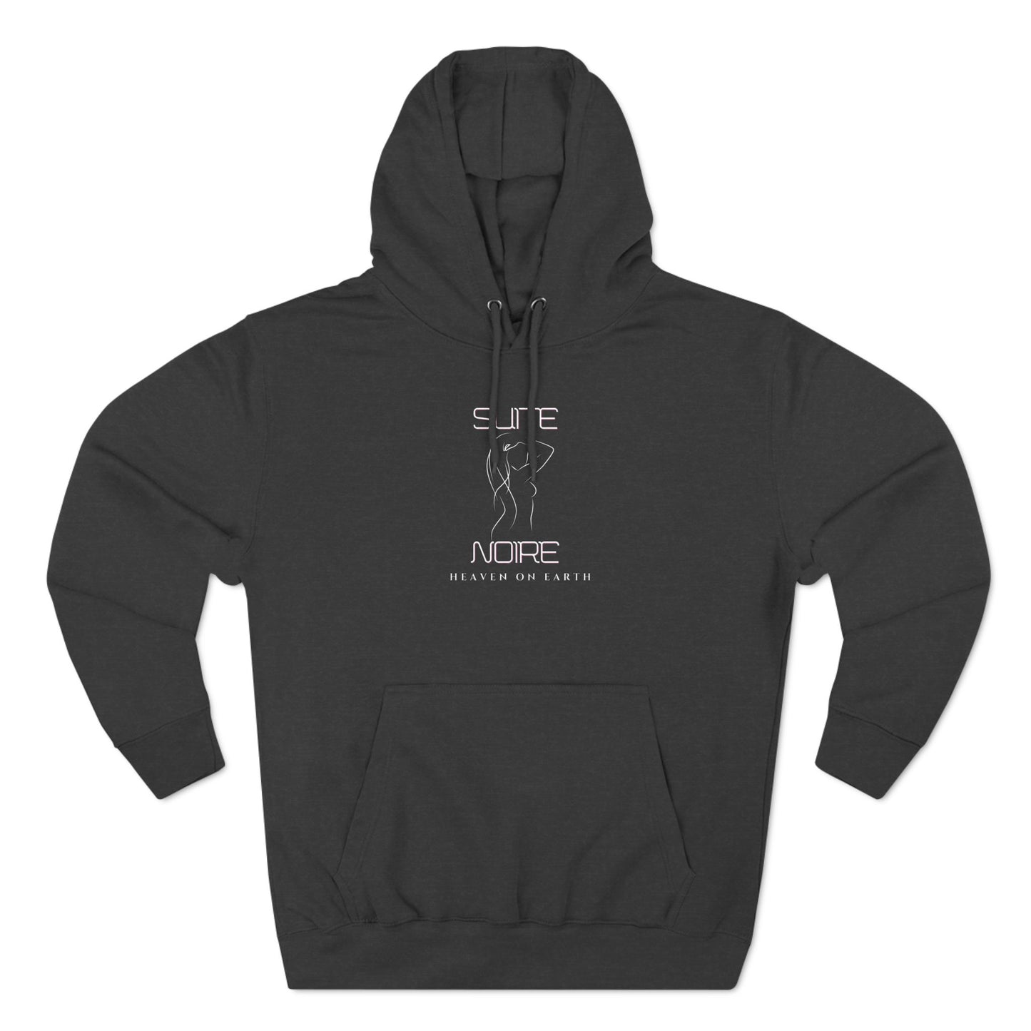 Fleece Hoodie - Suite Noire You are wonderfully made you are Heaven on Earth