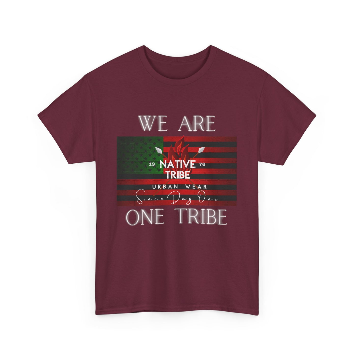 We Are One Tribe Unisex Heavy Cotton Tee - Urban Wear for Community Celebration