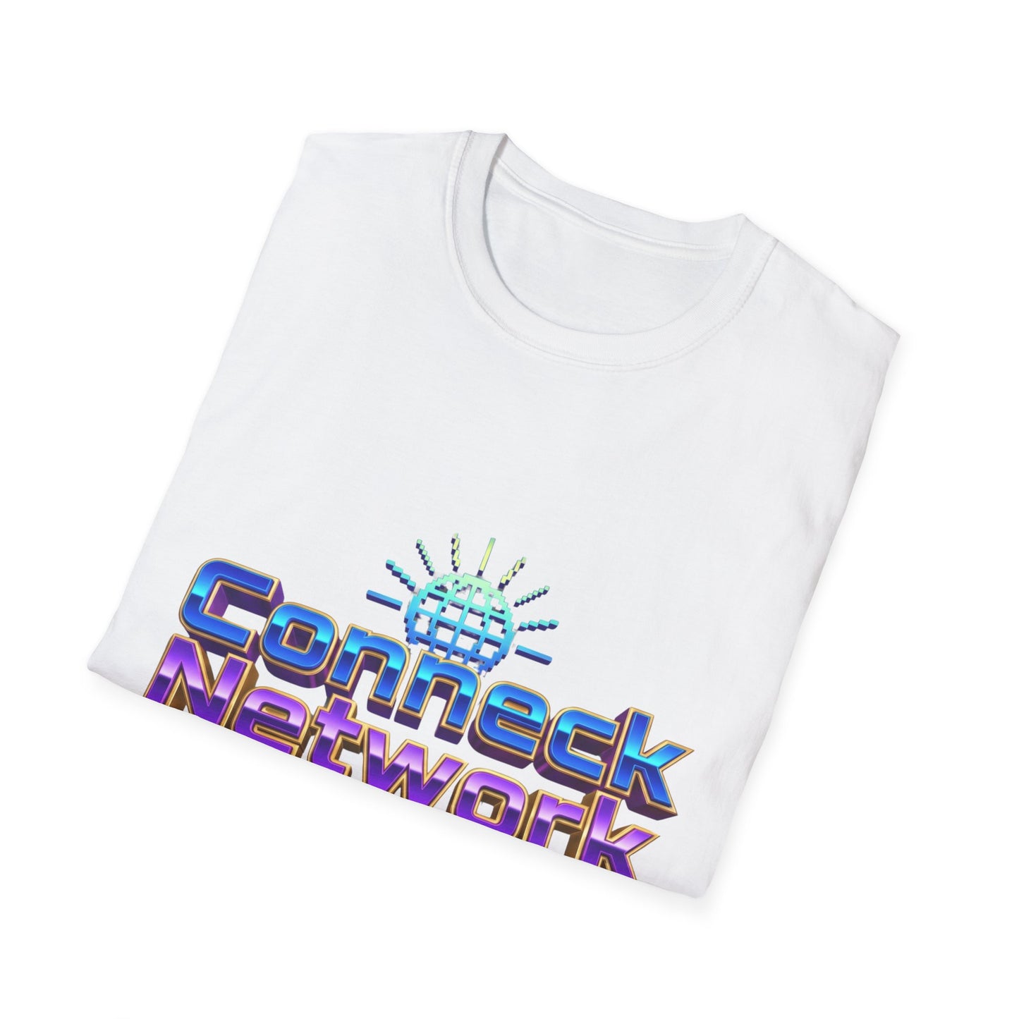 Connect Network T‑Shirt — Retro Tech Logo Tee ("888-CONNCIT" Design)