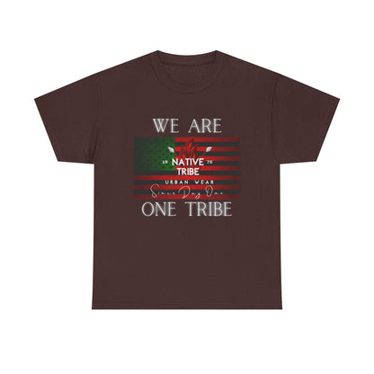 We Are One Tribe Unisex Heavy Cotton Tee - Urban Wear for Community Celebration