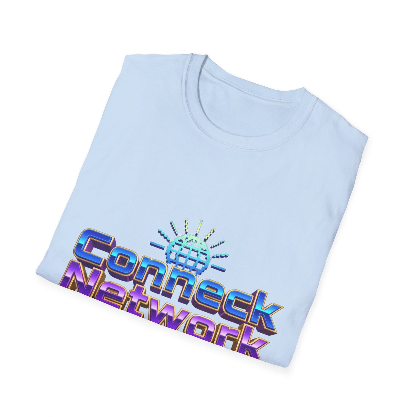 Connect Network T‑Shirt — Retro Tech Logo Tee ("888-CONNCIT" Design)