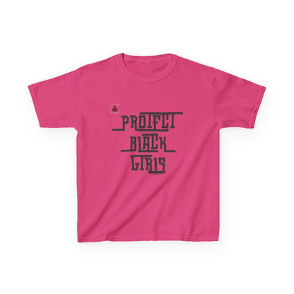 Protect Black Girls Kids Heavy Cotton Tee - Empowerment T-Shirt