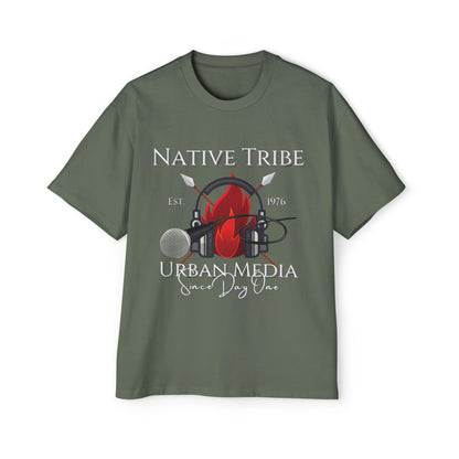 Native Tribe Men's Heavy Oversized Tee