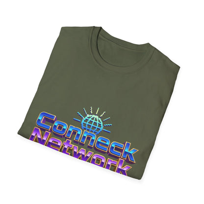 Connect Network T‑Shirt — Retro Tech Logo Tee ("888-CONNCIT" Design)