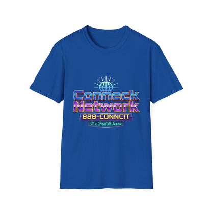Connect Network T‑Shirt — Retro Tech Logo Tee ("888-CONNCIT" Design)