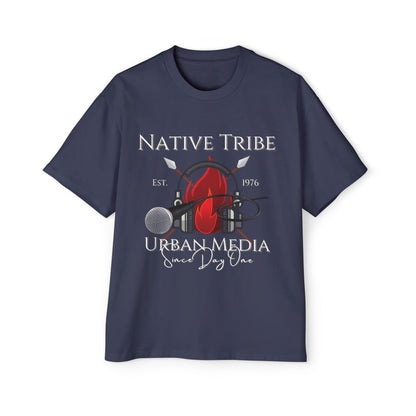 Native Tribe Men's Heavy Oversized Tee