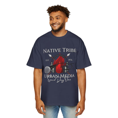 Native Tribe Men's Heavy Oversized Tee