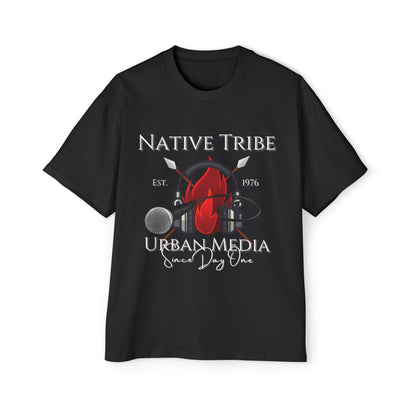 Native Tribe Men's Heavy Oversized Tee