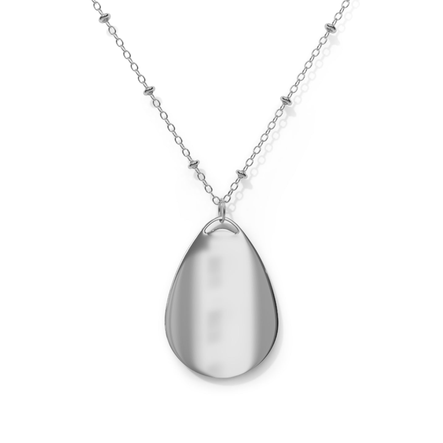 Native Tribe Oval Necklace