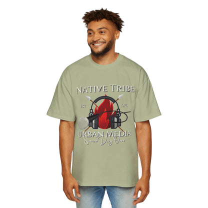Native Tribe Men's Heavy Oversized Tee