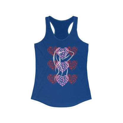 Tank Top - Suite Noir Beauty and Grace Racerback Tank for Women