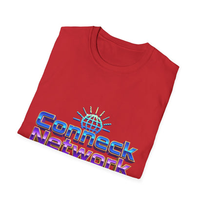 Connect Network T‑Shirt — Retro Tech Logo Tee ("888-CONNCIT" Design)