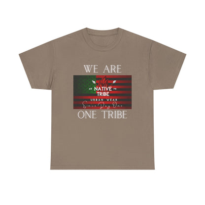 We Are One Tribe Unisex Heavy Cotton Tee - Urban Wear for Community Celebration