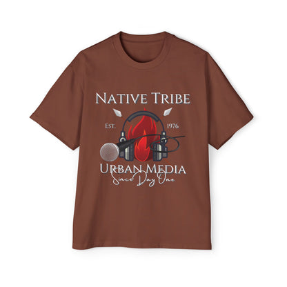 Native Tribe Men's Heavy Oversized Tee