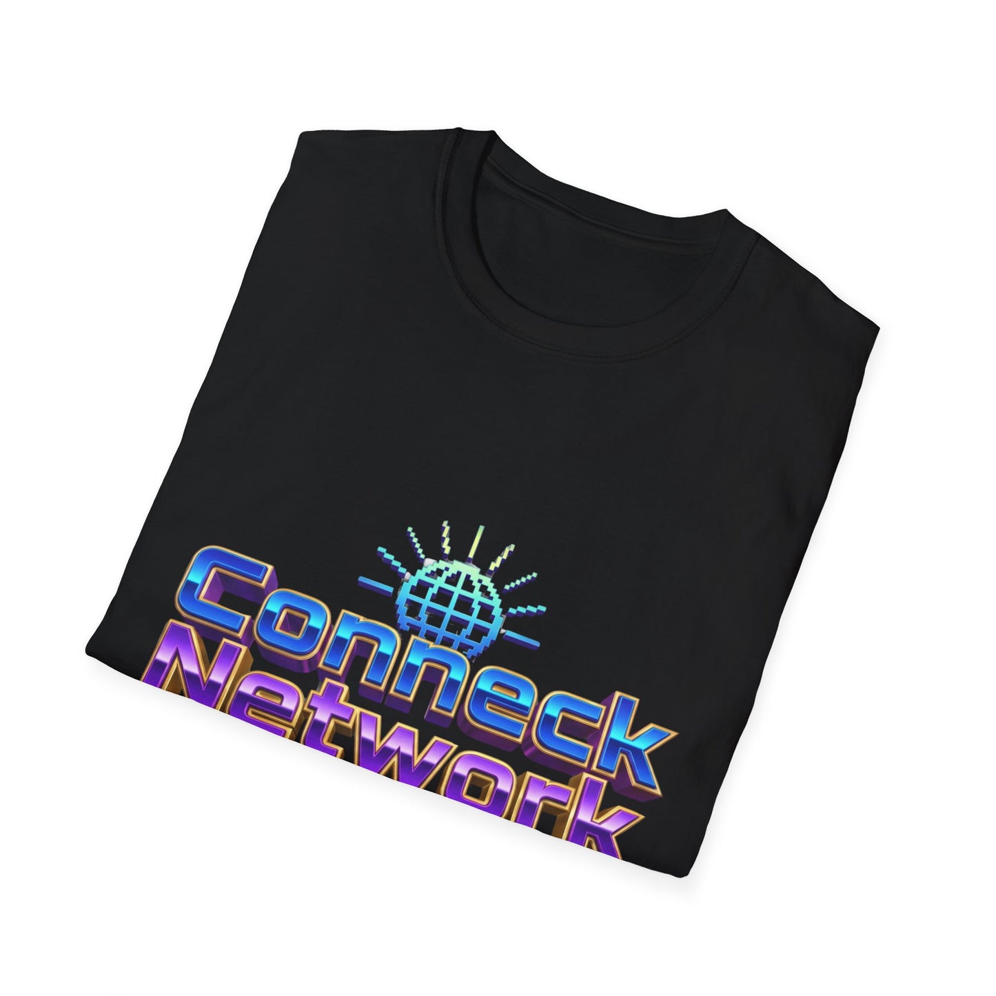 Connect Network T‑Shirt — Retro Tech Logo Tee ("888-CONNCIT" Design)