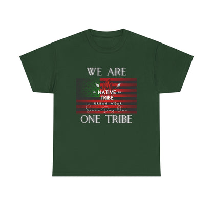 We Are One Tribe Unisex Heavy Cotton Tee - Urban Wear for Community Celebration