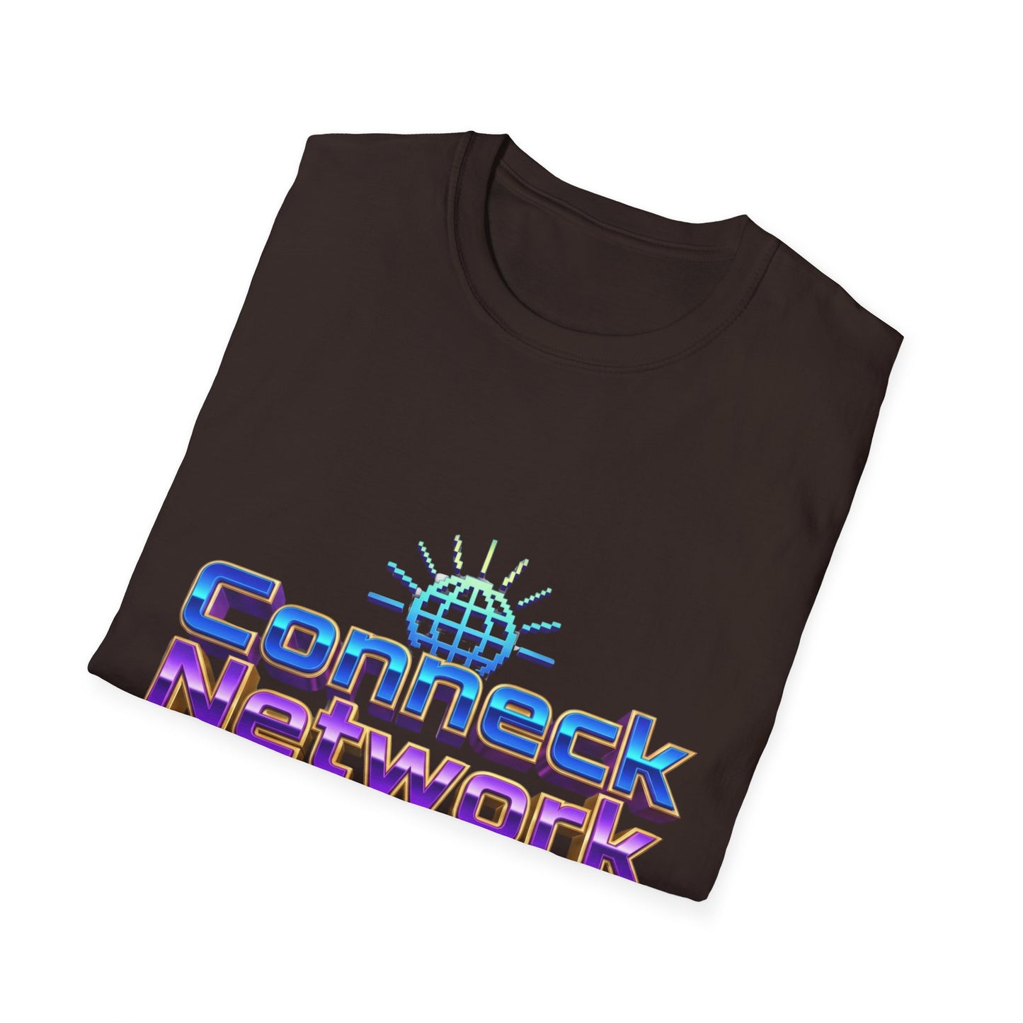 Connect Network T‑Shirt — Retro Tech Logo Tee ("888-CONNCIT" Design)